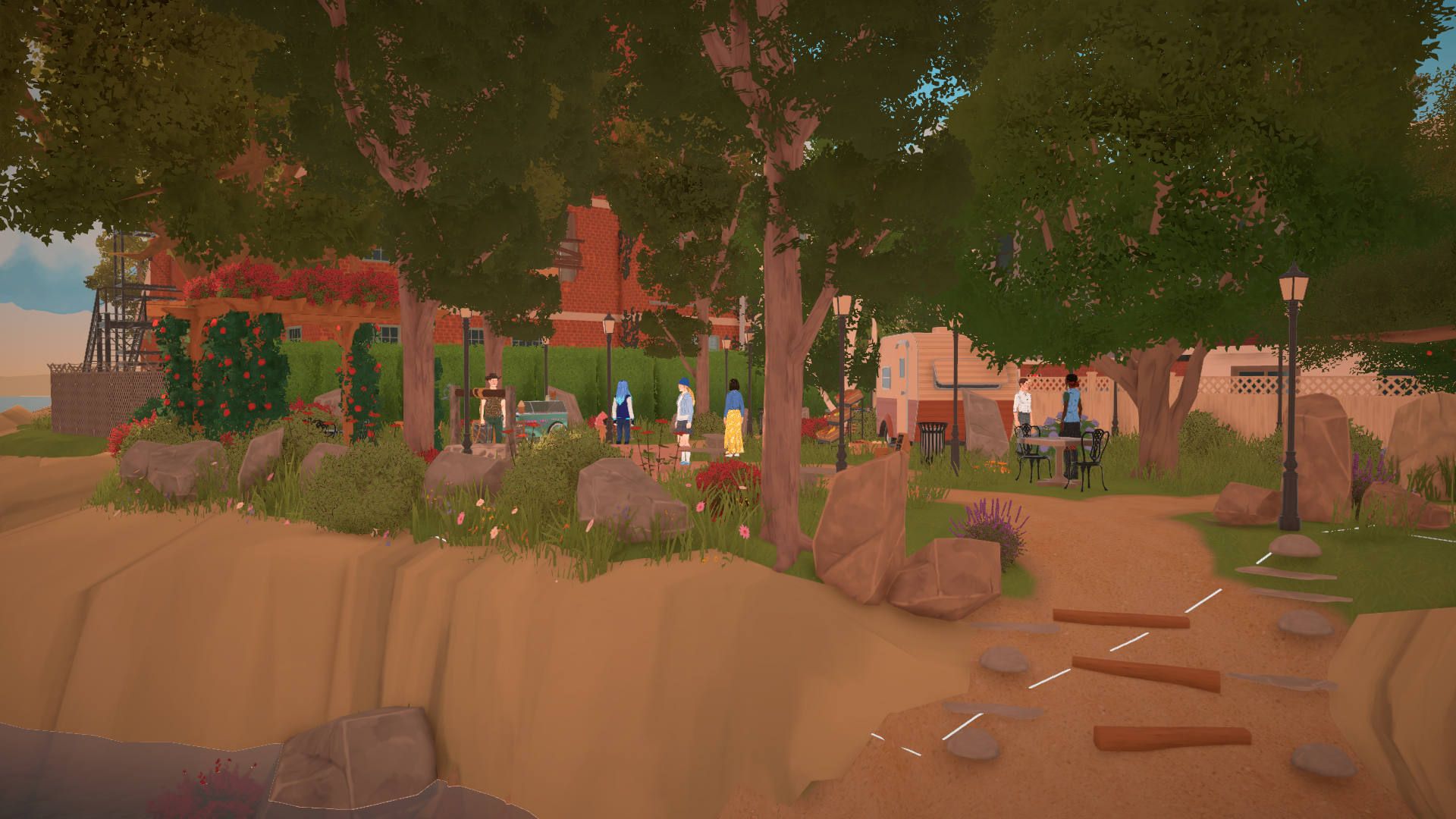 Gentrified Park by the sea image 2
