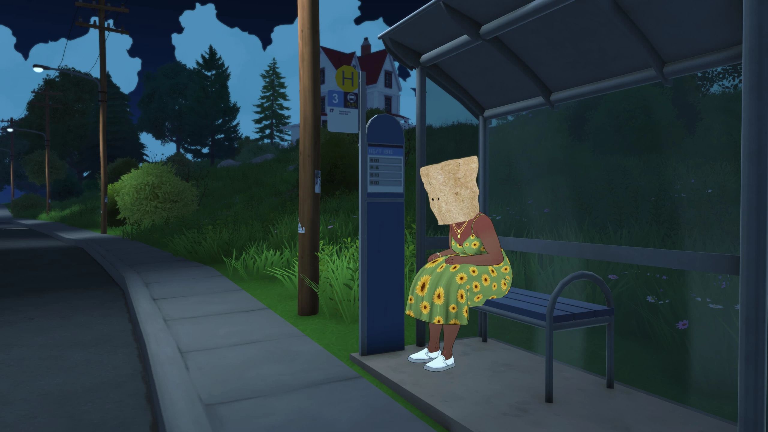[stayzeee] Paper Bag Head image 2