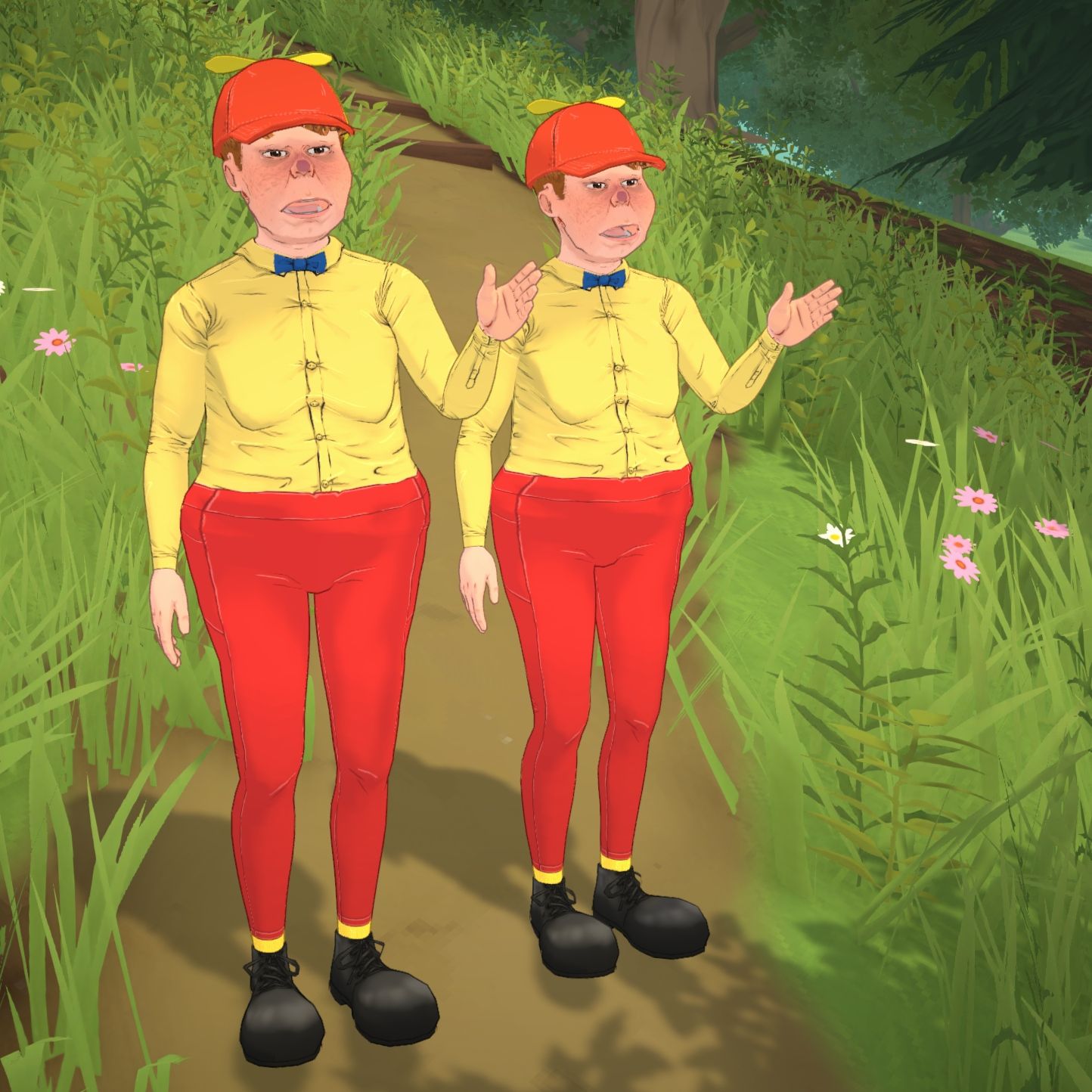 Tweedledum and Tweedledee image 2