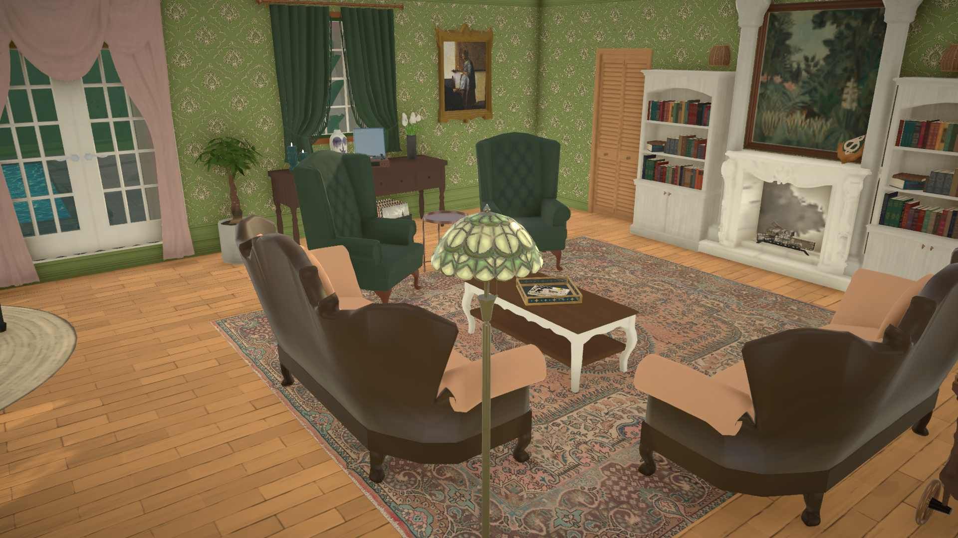 Pink Floridian Mansion image 3