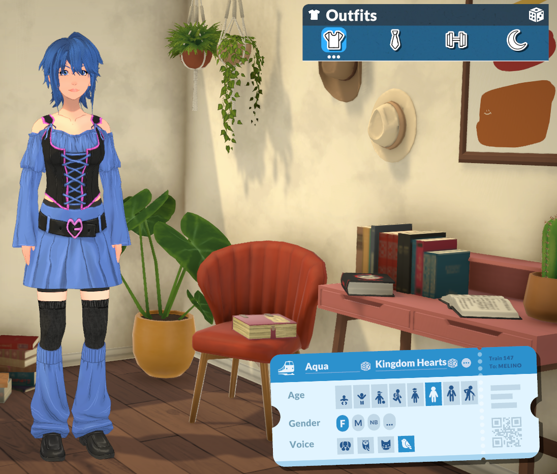 Aqua from Kingdom Hearts image 2