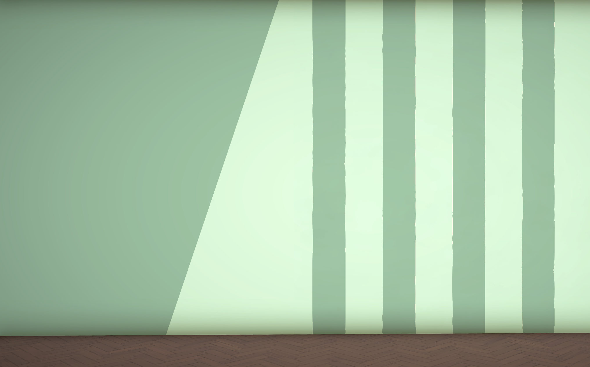 [TEA] Diagonal Transition Wall Paint B image 2