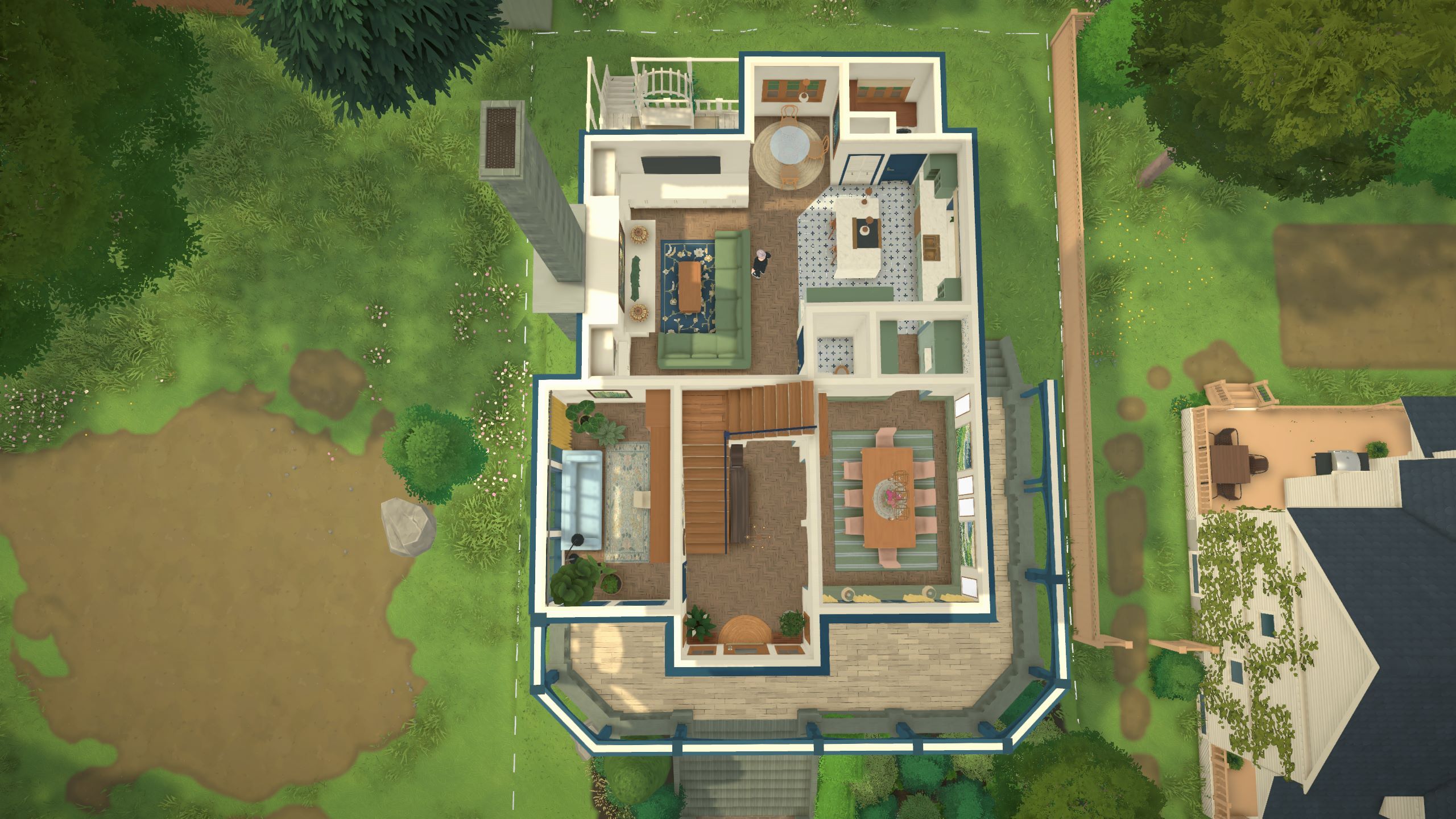Sweet Blue Stone Family Home image 7