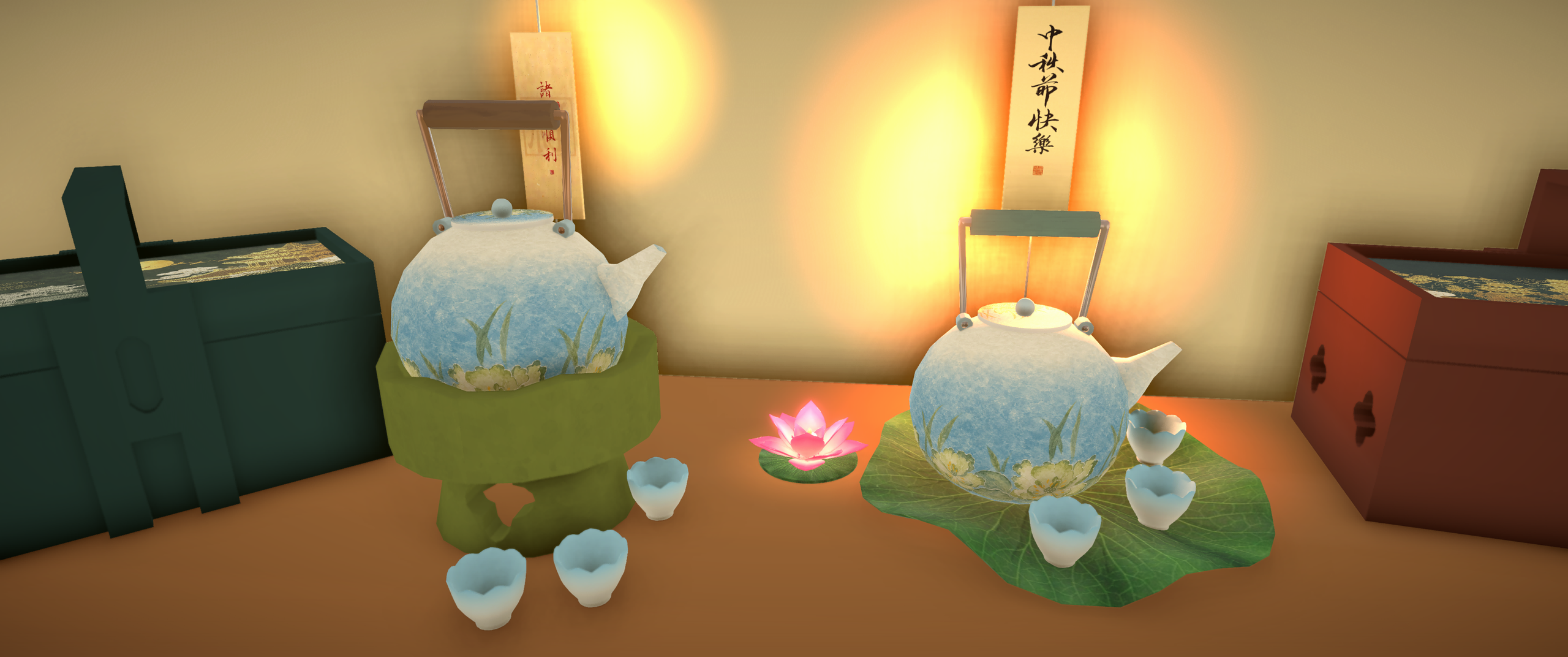 [Bear]Tea & Mooncake: Ancient Charm image 1