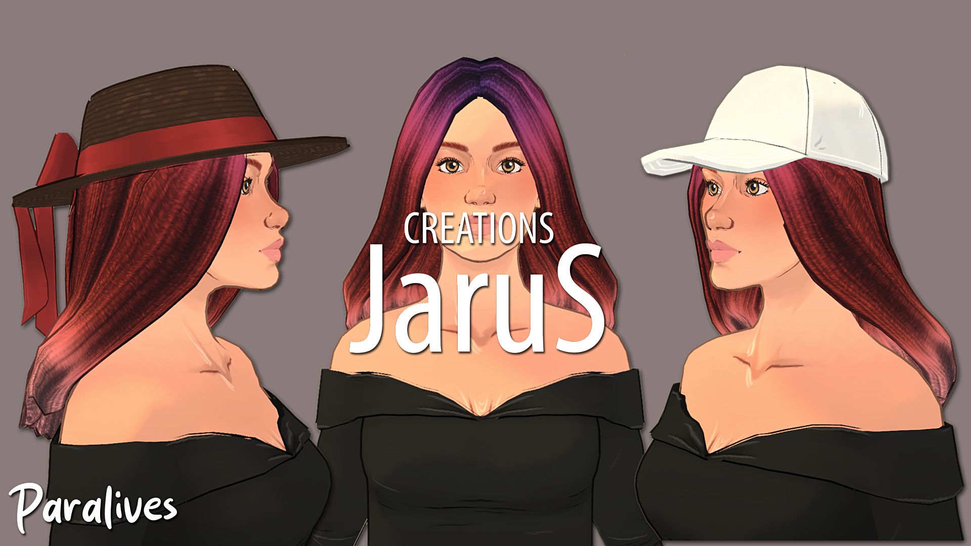 Hair_Long1_JaruS image 2