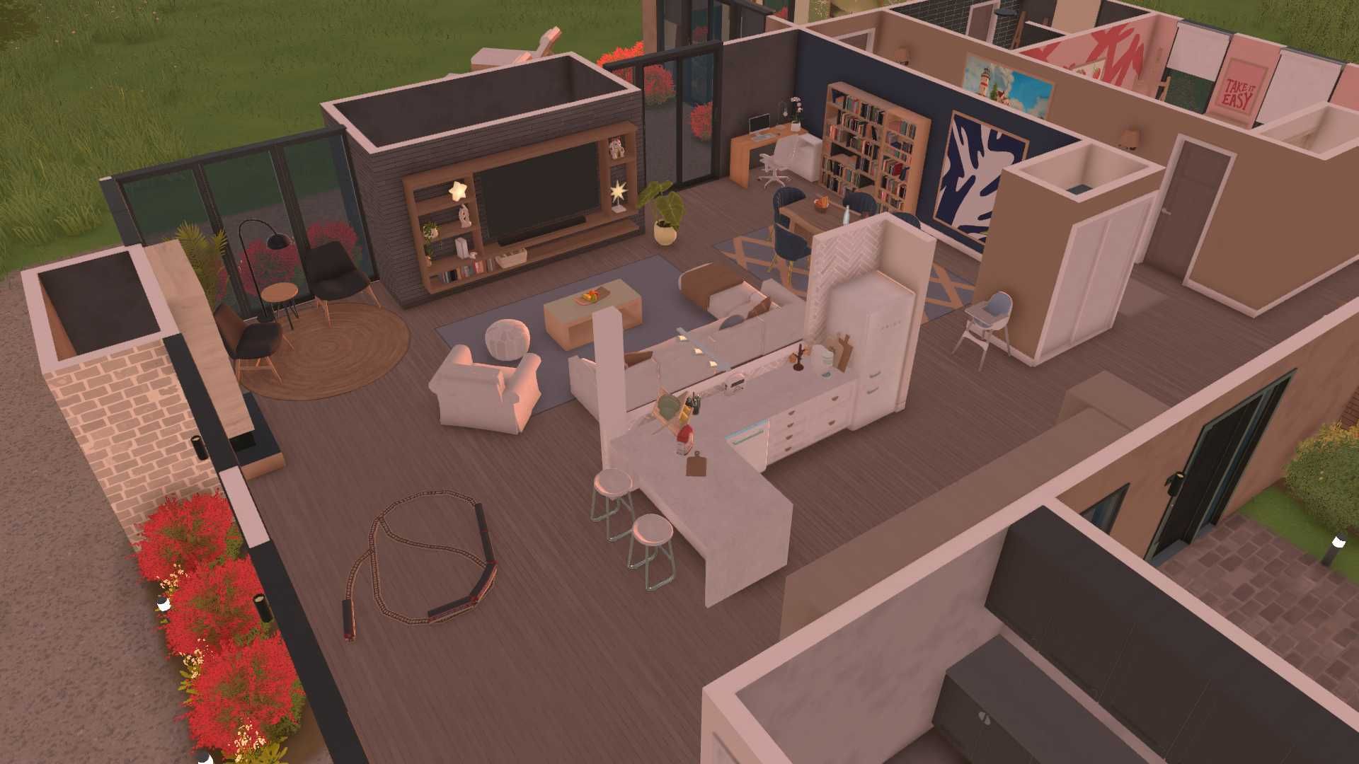 Modern family house image 8