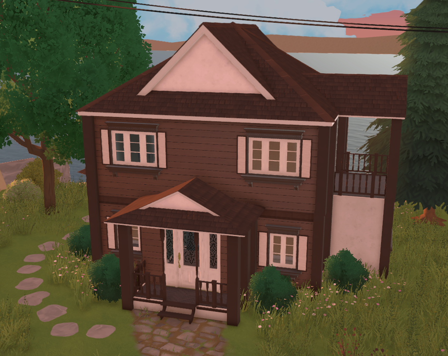 Unfurnished two-story home image 1