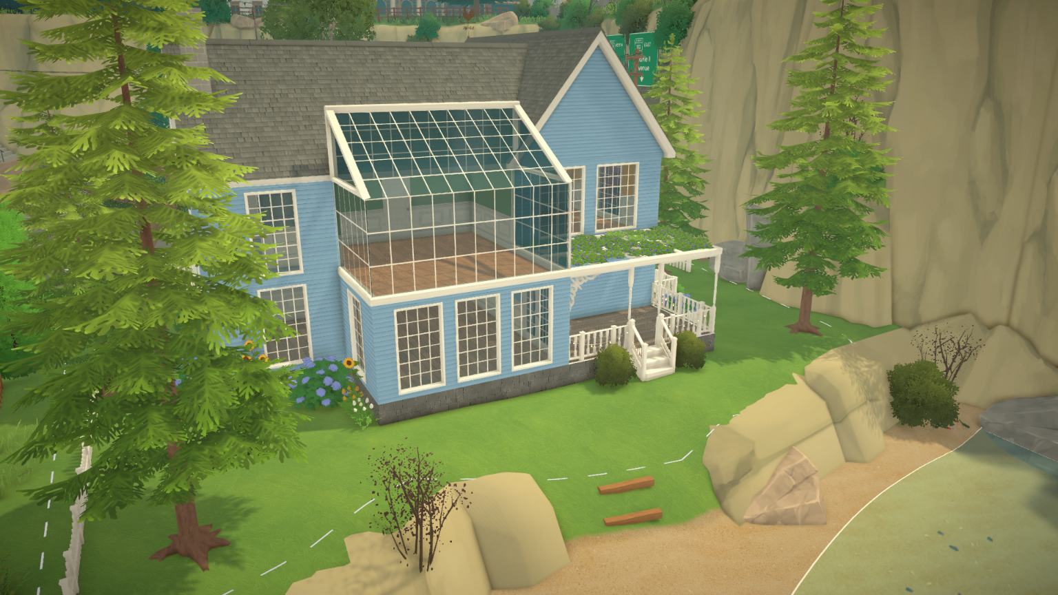 [FlaviaForesta] Empty light blue Cottage image 4