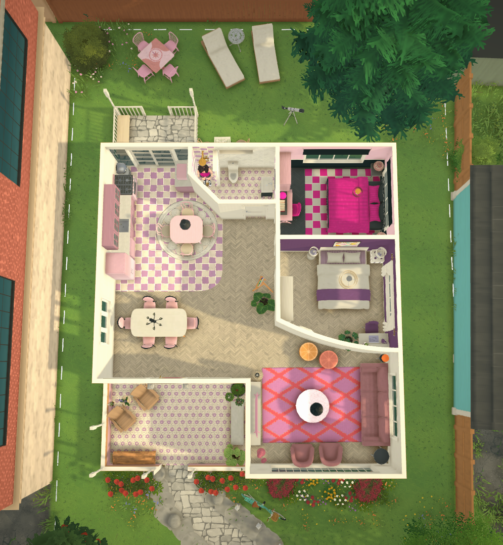 pink house image 1
