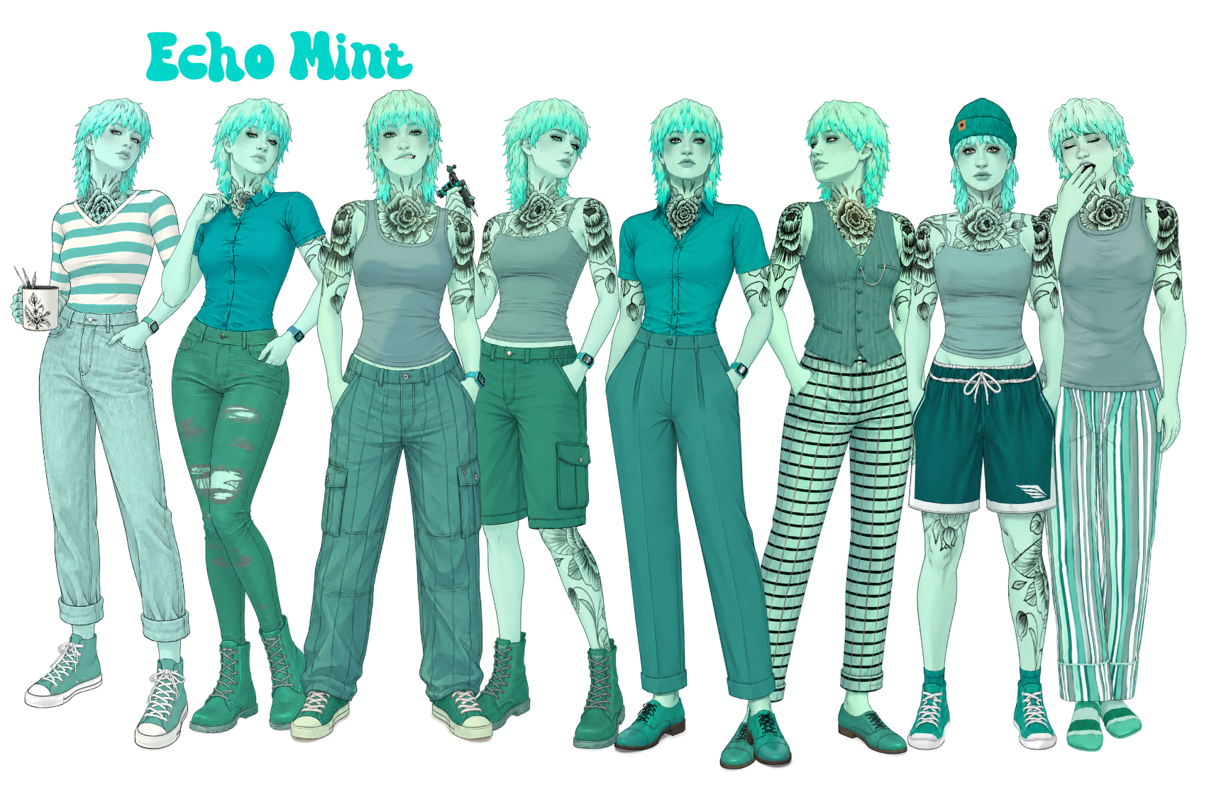 💚 Echo Mint - ParaBerry Collection image 1