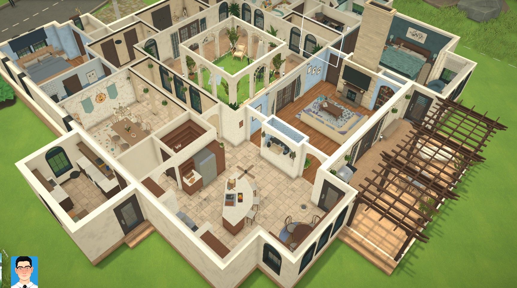 Mediterranean w/ Central Courtyard - Sanrielle image 4