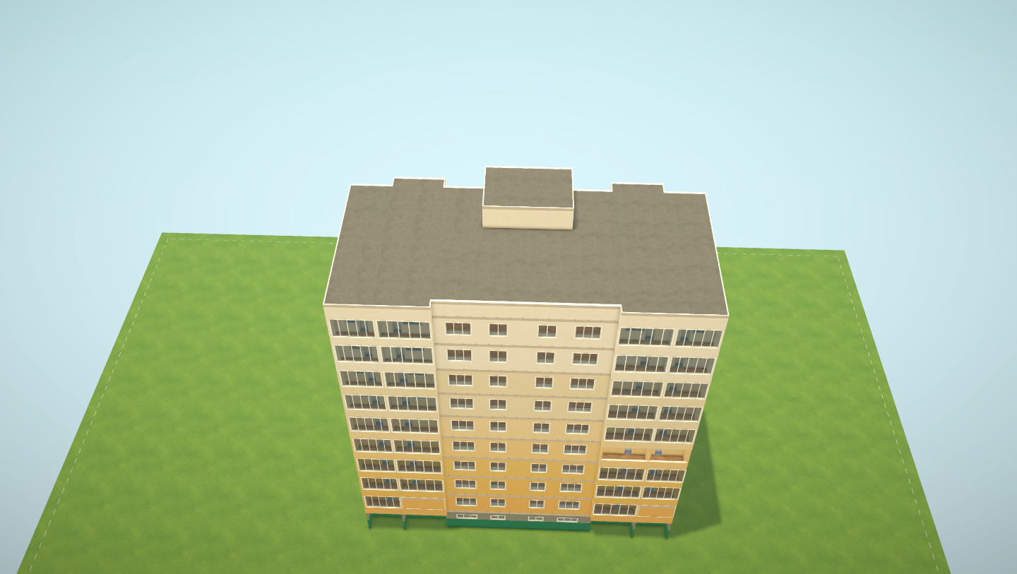1972 Soviet Era 9-story Apartment Building image 2