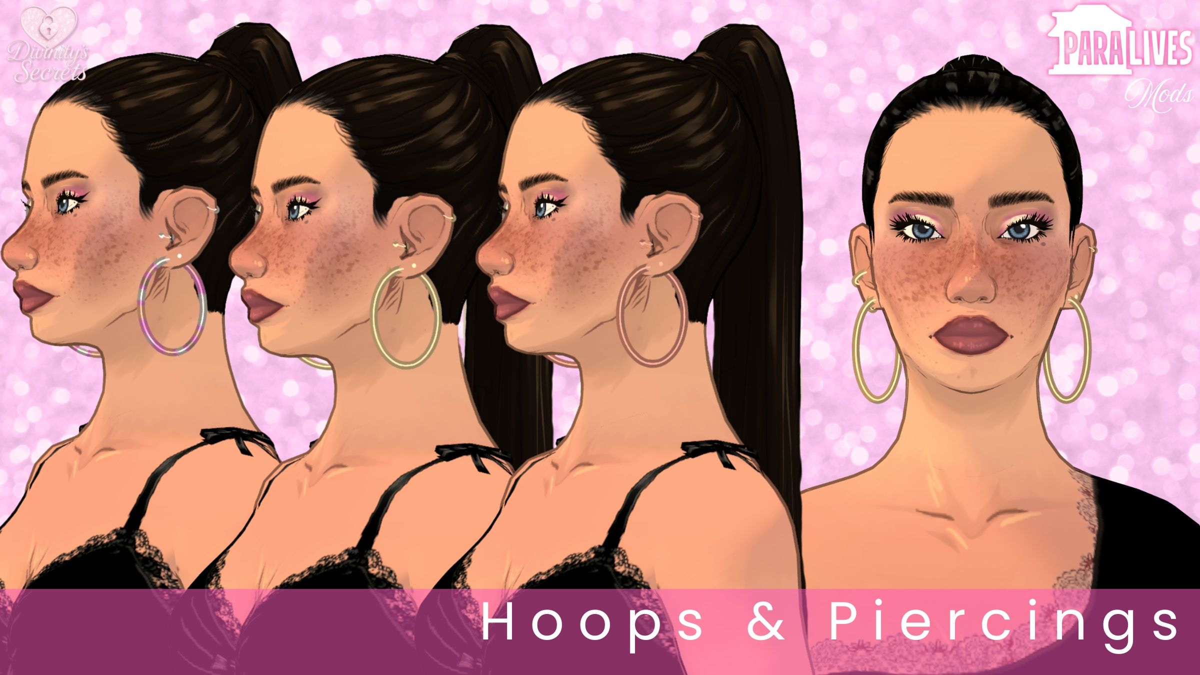 Big Hoops Piercing Set image 1