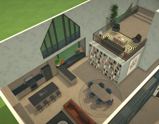 Modern Loft House 2BD 1BA Loft image 1