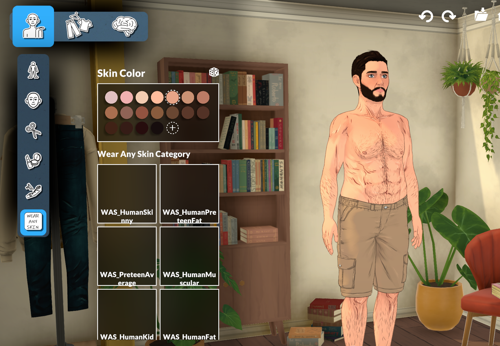 Wear Any Skin v2.0 +Now with Muscular Babies! image 4