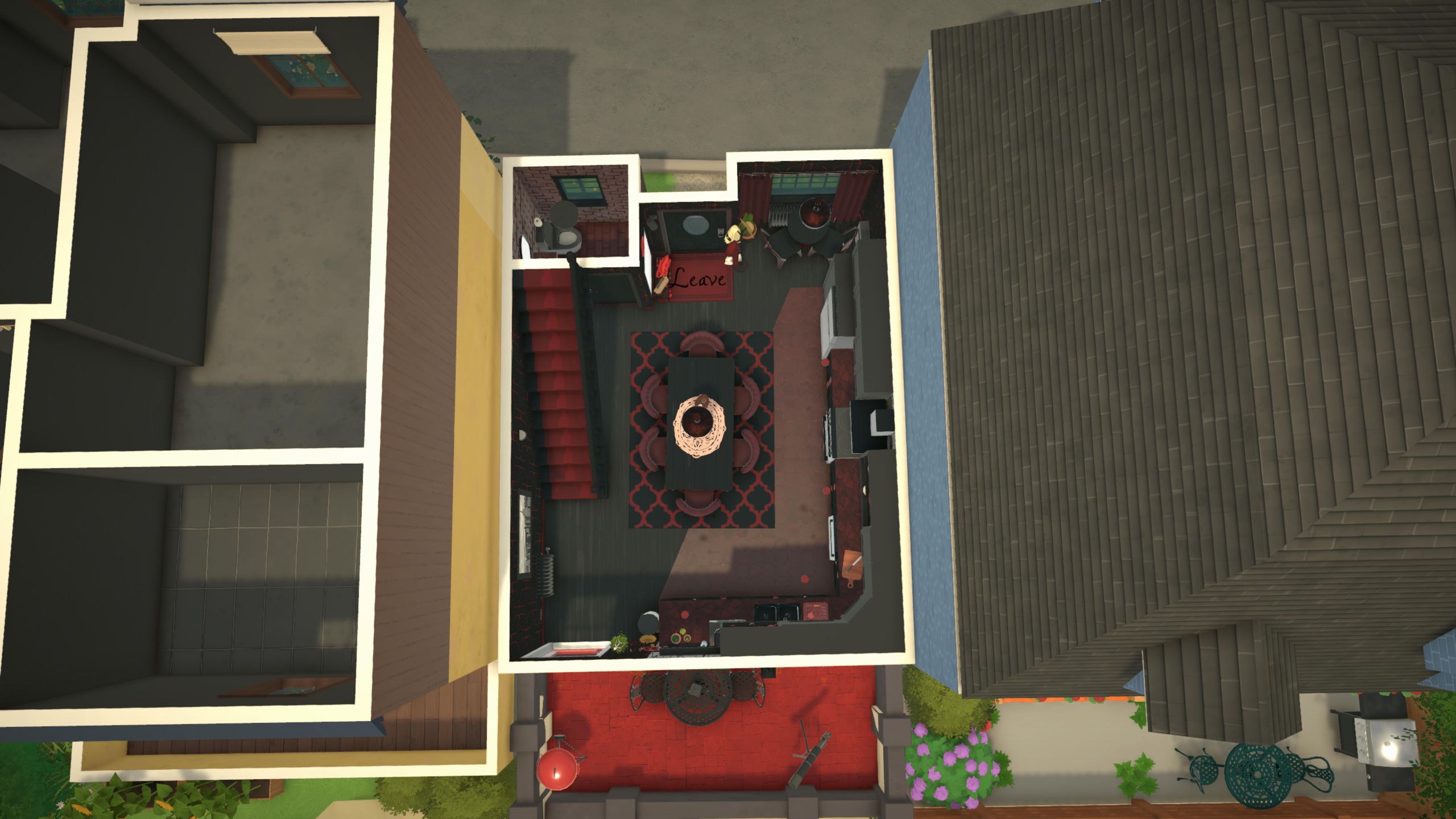 Red-black townhouse image 3
