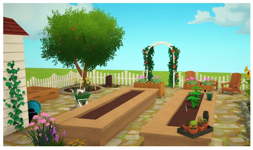 Cozy working garden image 3