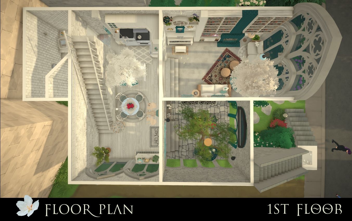 Moon Elf Family City Home (No Mod) image 12