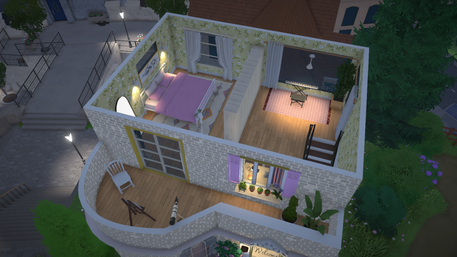 Cozy Pink&Yellow House image 3