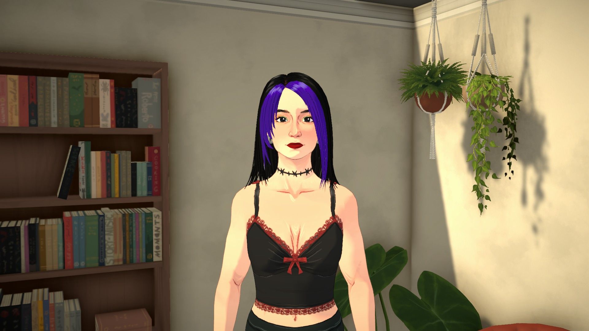Straight Side-Parted Bob Hair image 1