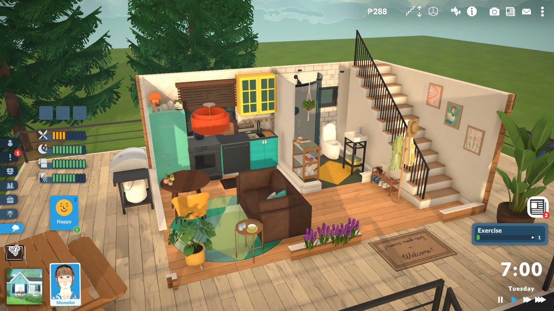 Cute container home image 6