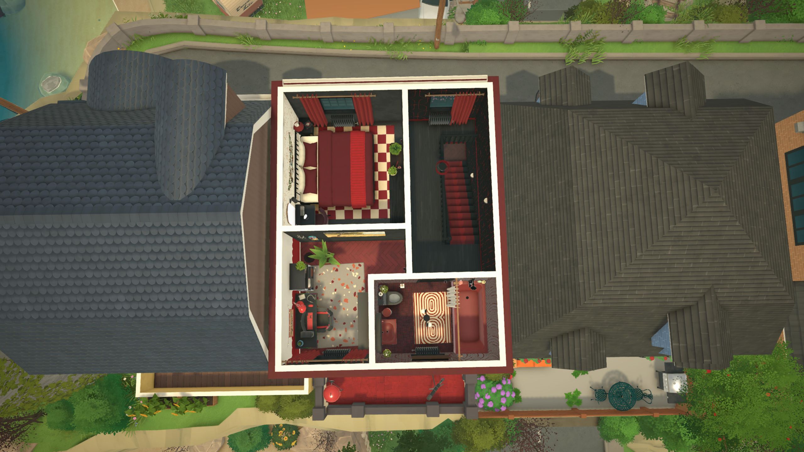 Red-black townhouse image 5