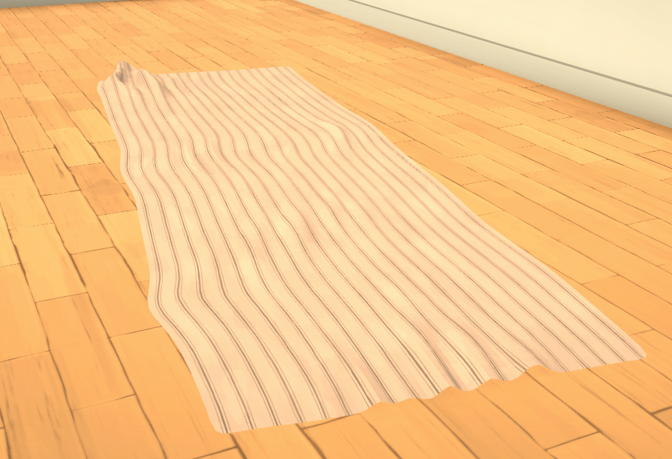 Rippled Runner Rug image 1