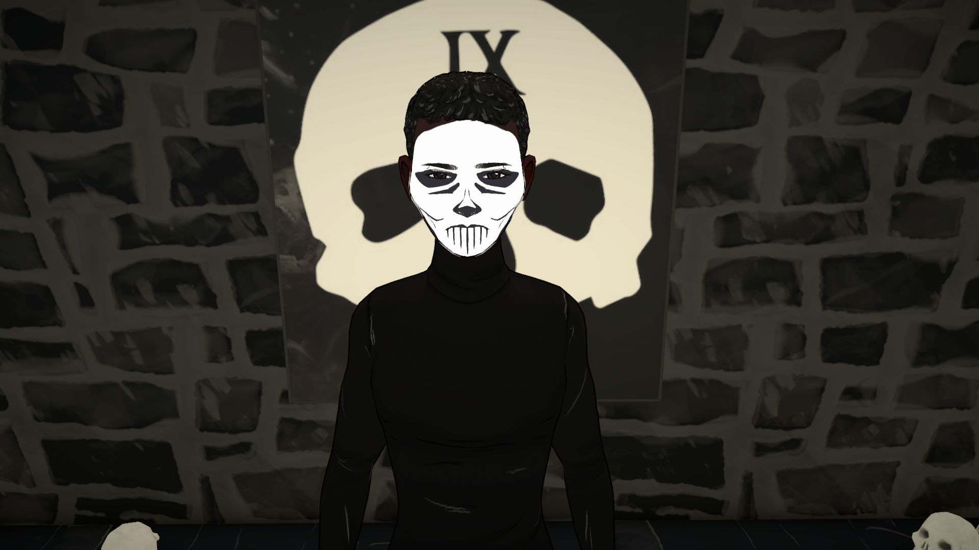 Ninth House Skull Paint image 2