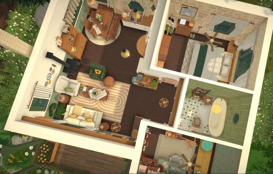 Cozy Sunflower Cabin image 5