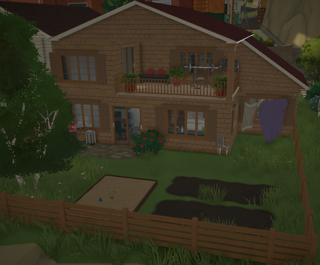Beige Brick Family House image 2