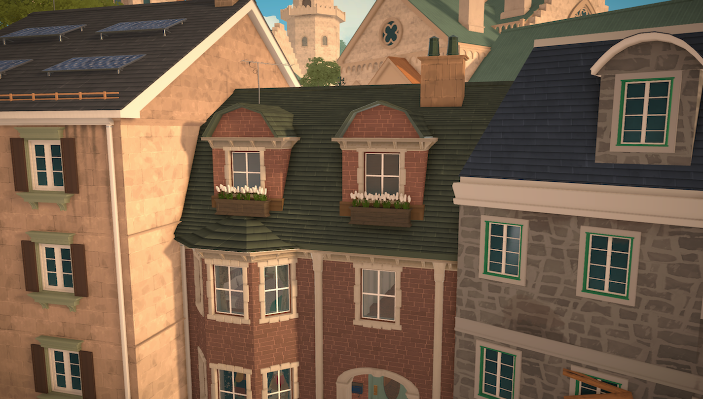 Eclectic Book Nook Townhouse | No CC No Mods image 2
