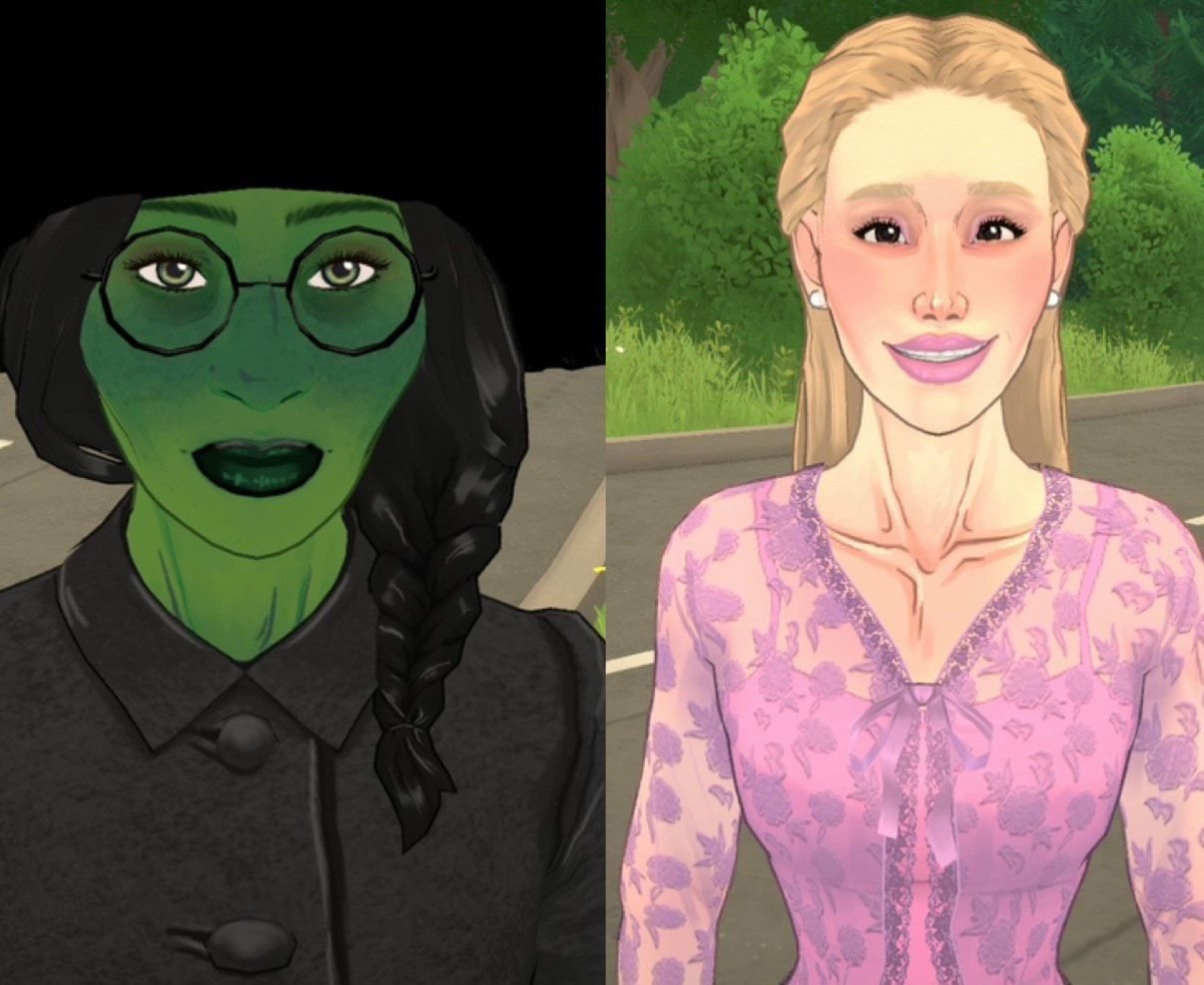 Wicked - Elphaba Thropp & Glinda Upland image 2
