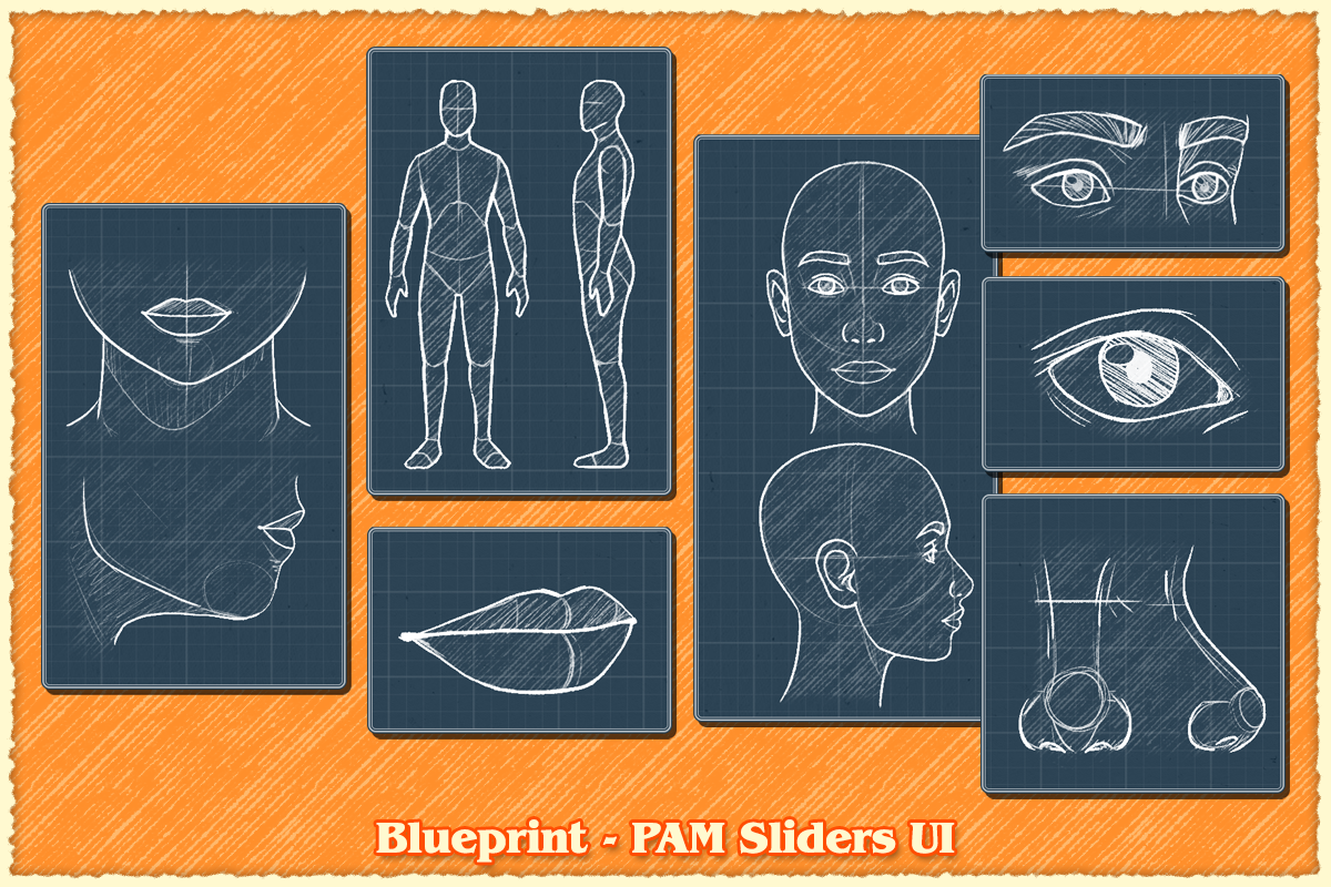 [vyx] PAM Sliders UI - Blueprint image 1
