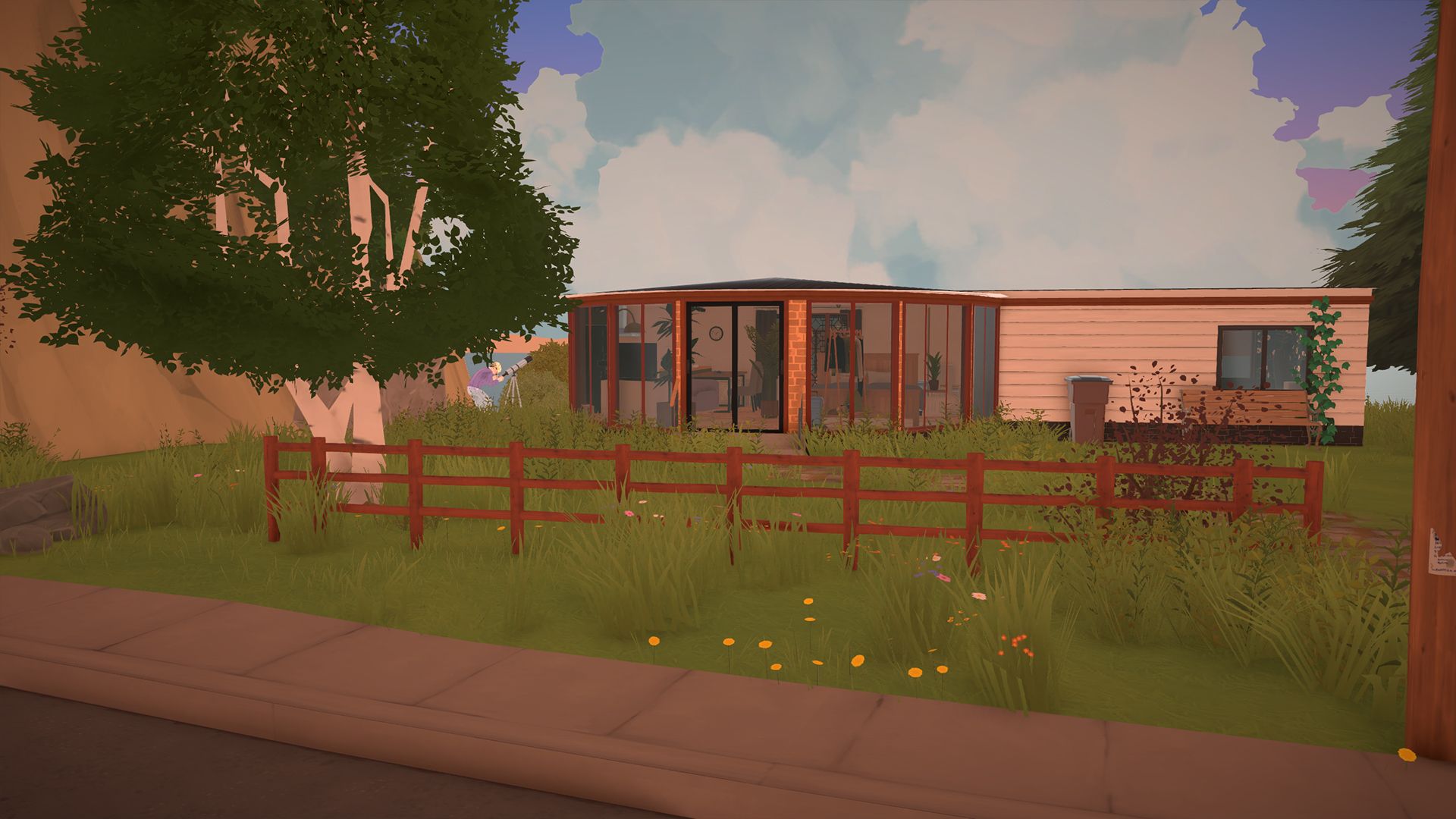 my first house with an almost circular wall image 2