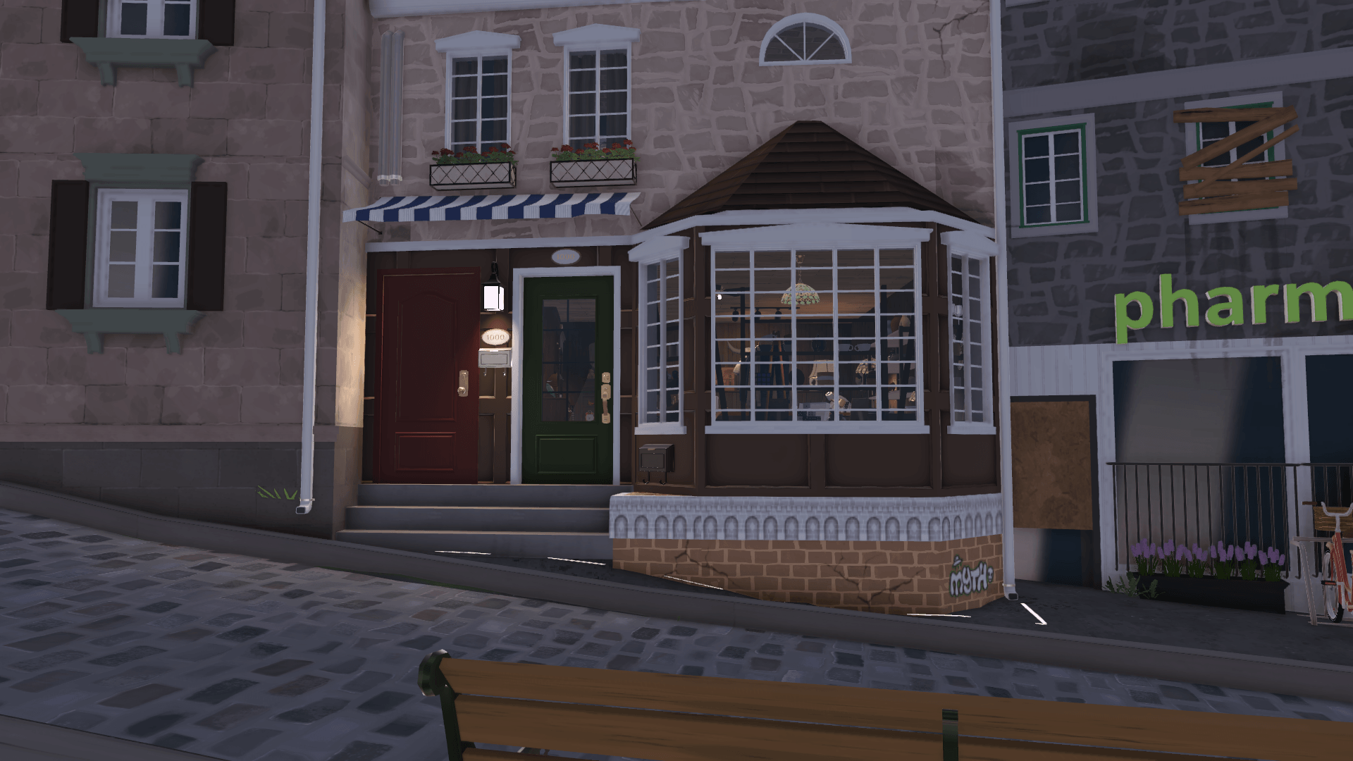 Antique shop with above apartment image 14