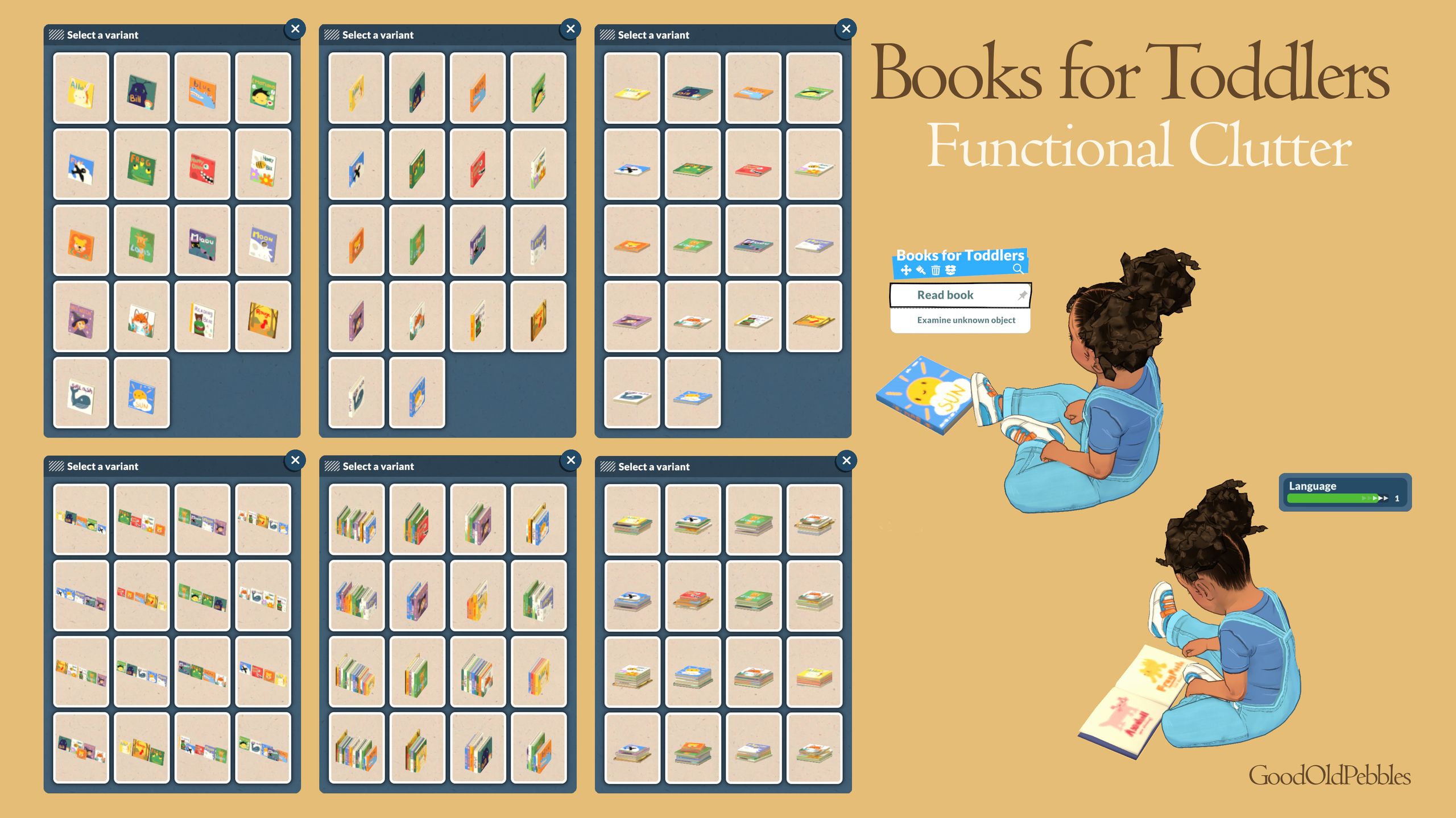 [Pebbles] Books for Toddlers Clutter image 1