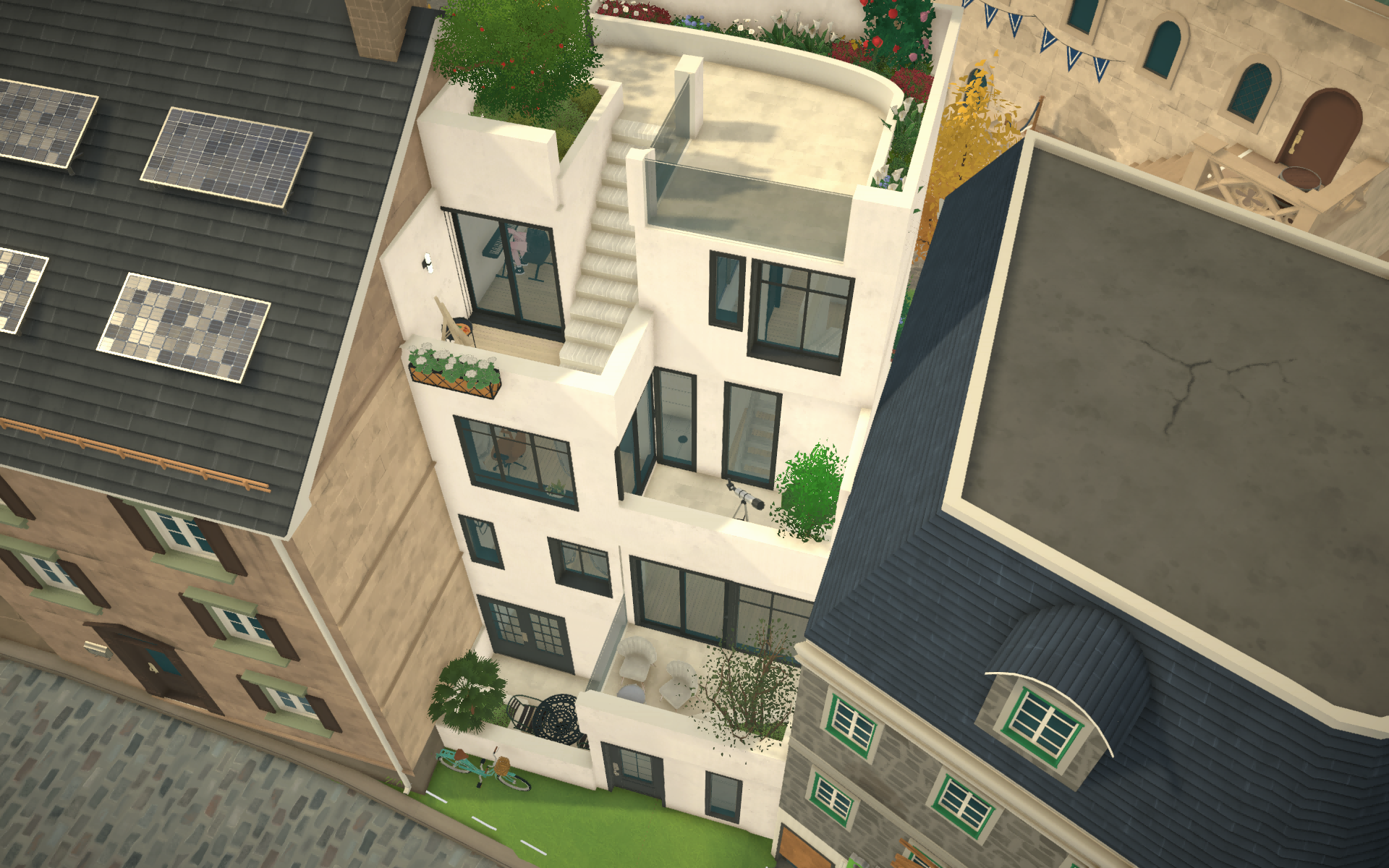 WHITE HOUSE IN NARROW GAP image 1