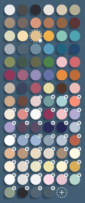 [TEA] Palette for Untextured Plain Wall Paint image 1