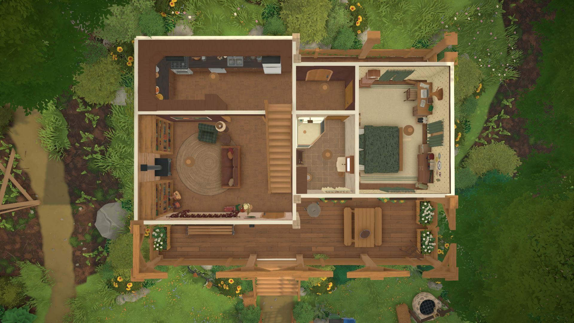 Mountain Cabin with Greenhouse image 4