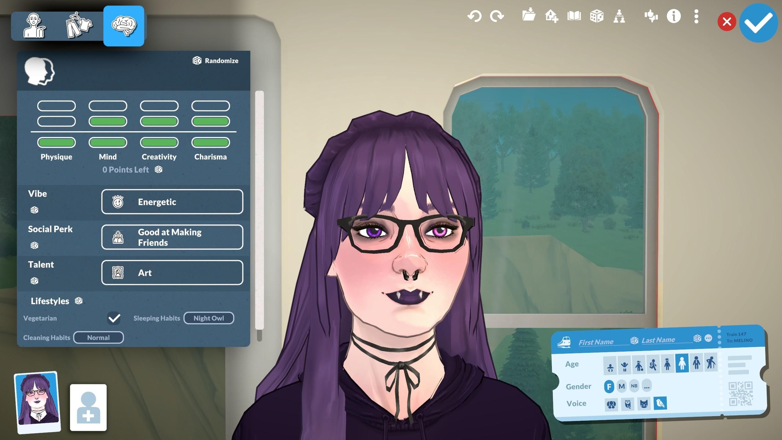 The Barb's Corner Household (My Vtuber's Human Form) - barbscorner in Paralives image 2