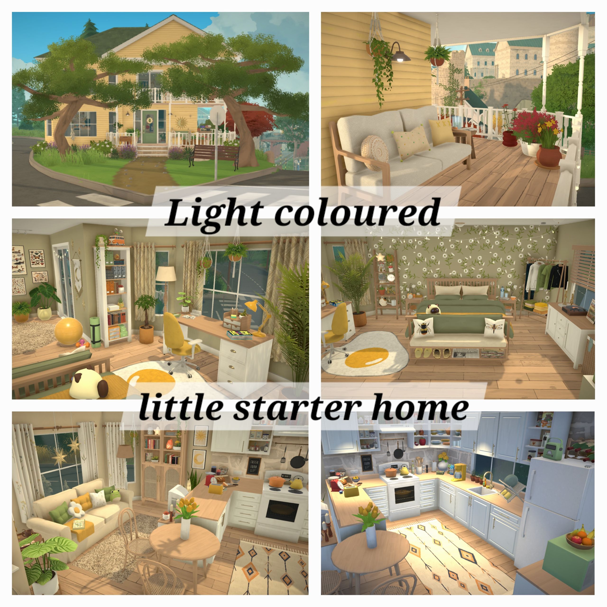 [FlaviaForesta] Light coloured little starter house image 1
