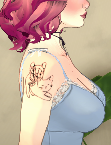 [sailorbananya] Sparkly Cat Tattoo image 1