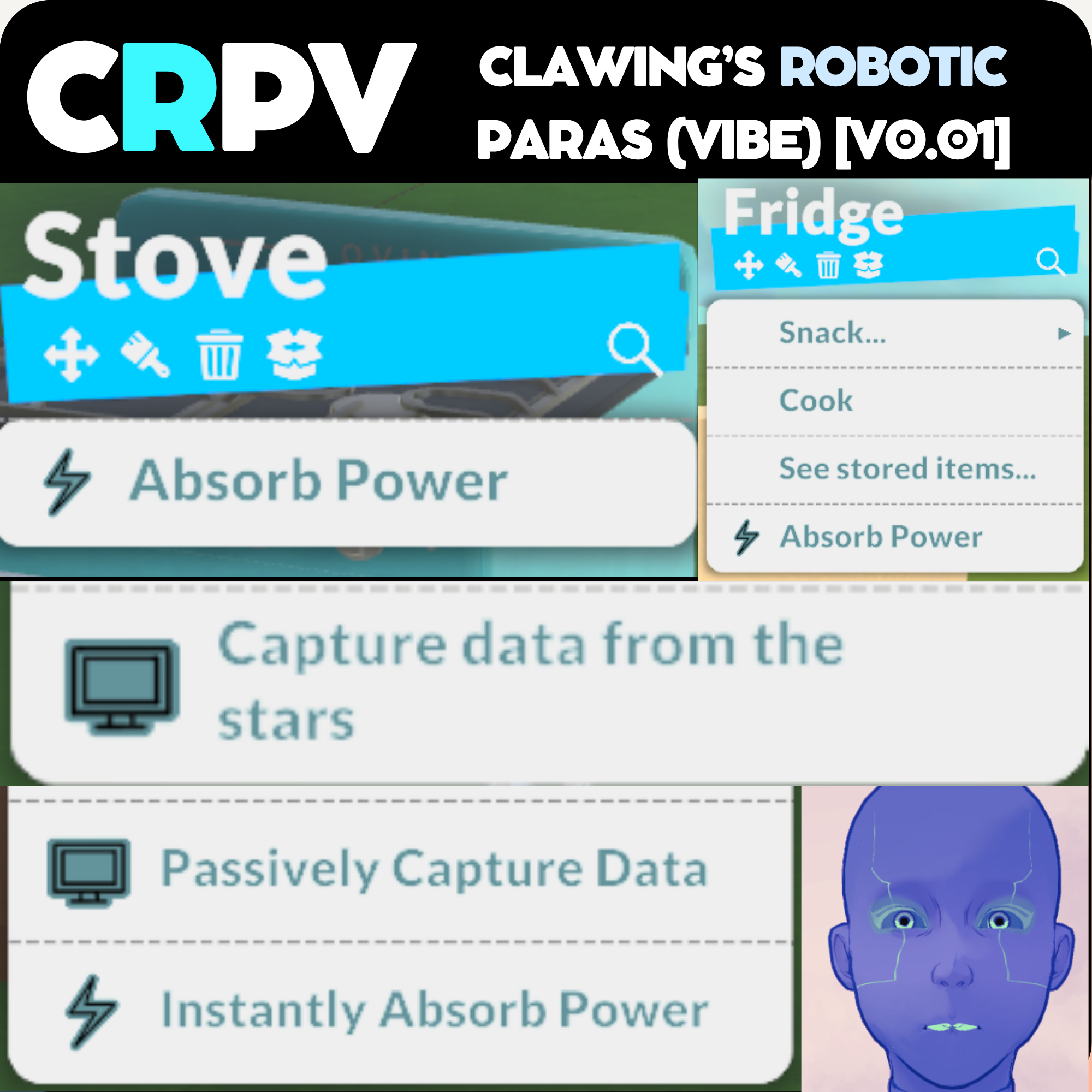 Clawing's Robot Paras (Vibe) image 2