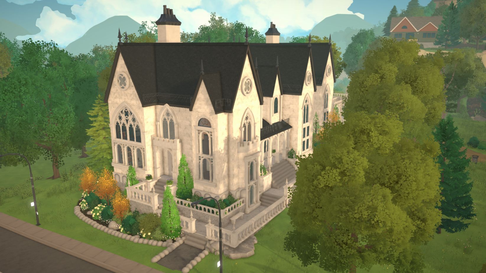 Gothic Castle Estate Mansion EMPTY SHELL image 14