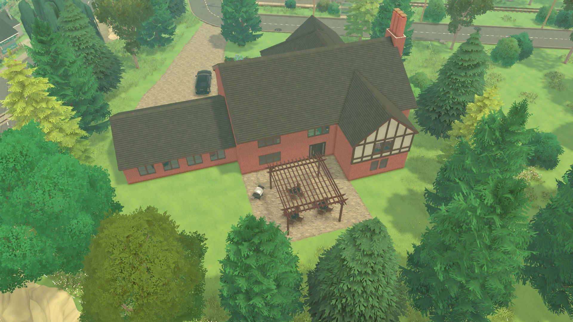 Cliffside Tudor Revival House image 6