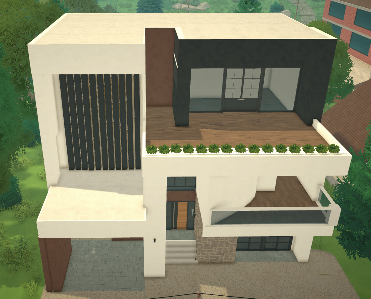 Modern 3 story house image 2