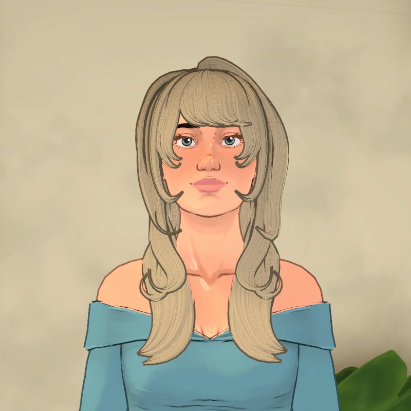 Heather Hair CC image 4