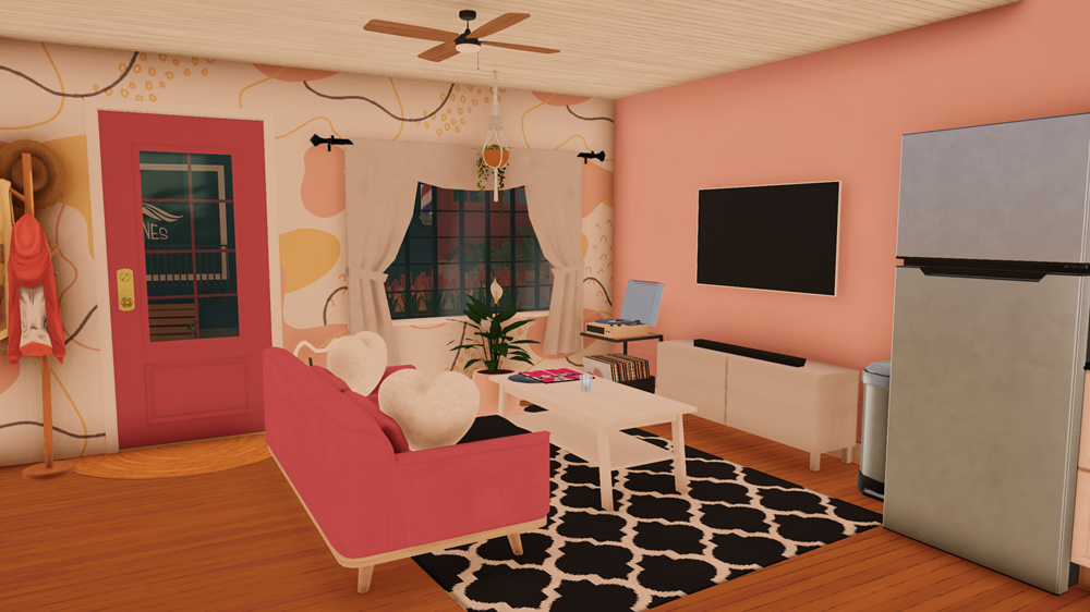 White and Pink Townhouse image 3