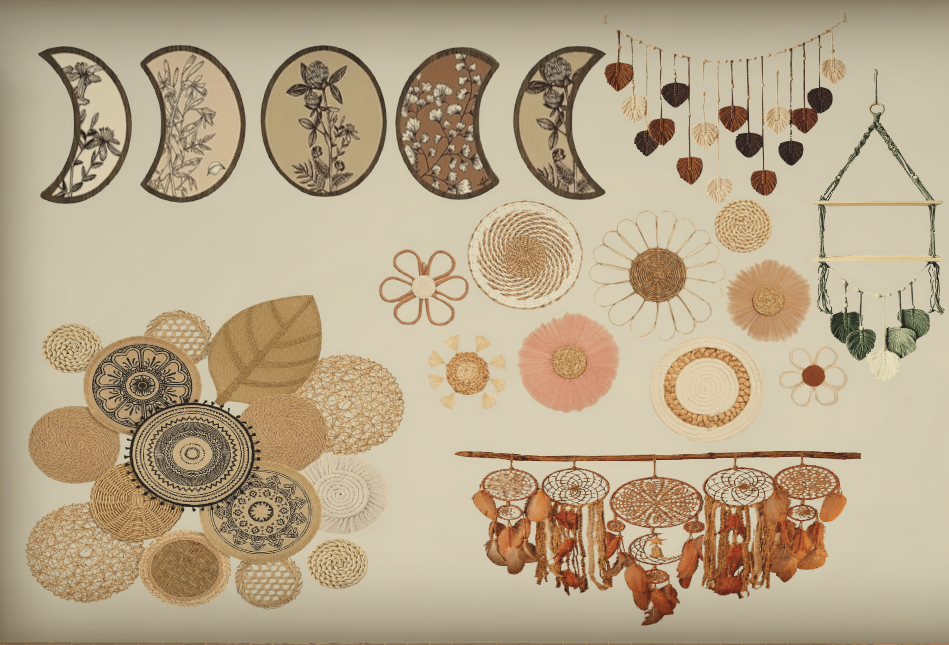 [NR] Boho Tapestry Decals image 4