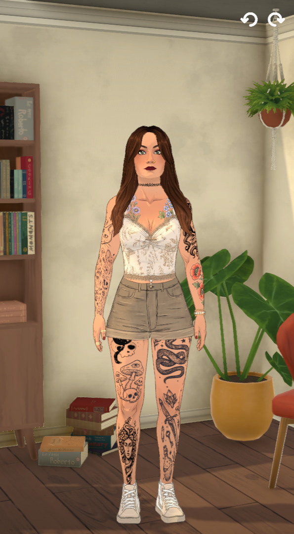 [FlaviaForesta] Tattooed Skater-Girl image 4